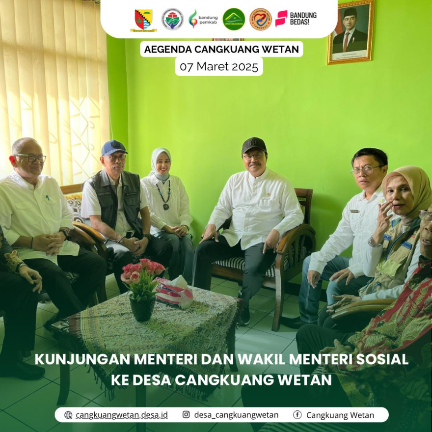 KUNJUNGAN MENSOS DAN WAMENSOS KE DESA CANGKUANG WETAN